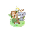Vela de animales de animales de la selva grande