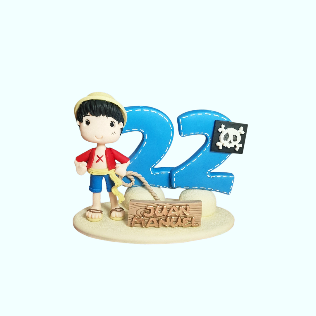 Vela personalizada con 1 personaje