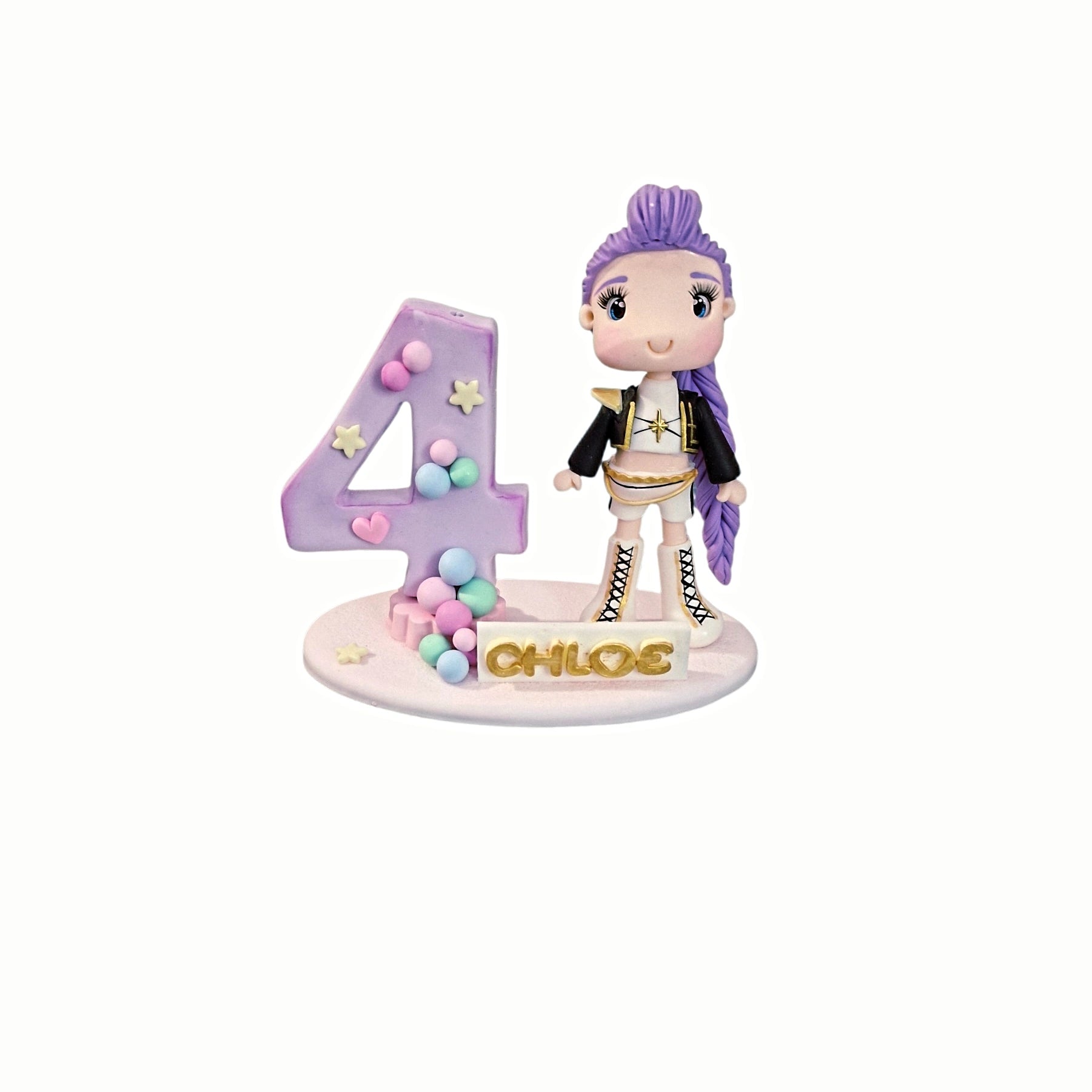 Vela personalizada con 1 personaje